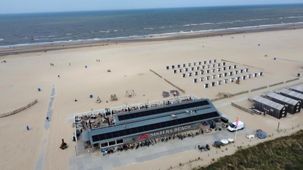 Sisters Beachbungalows Katwijk aan Zee Bagian luar foto