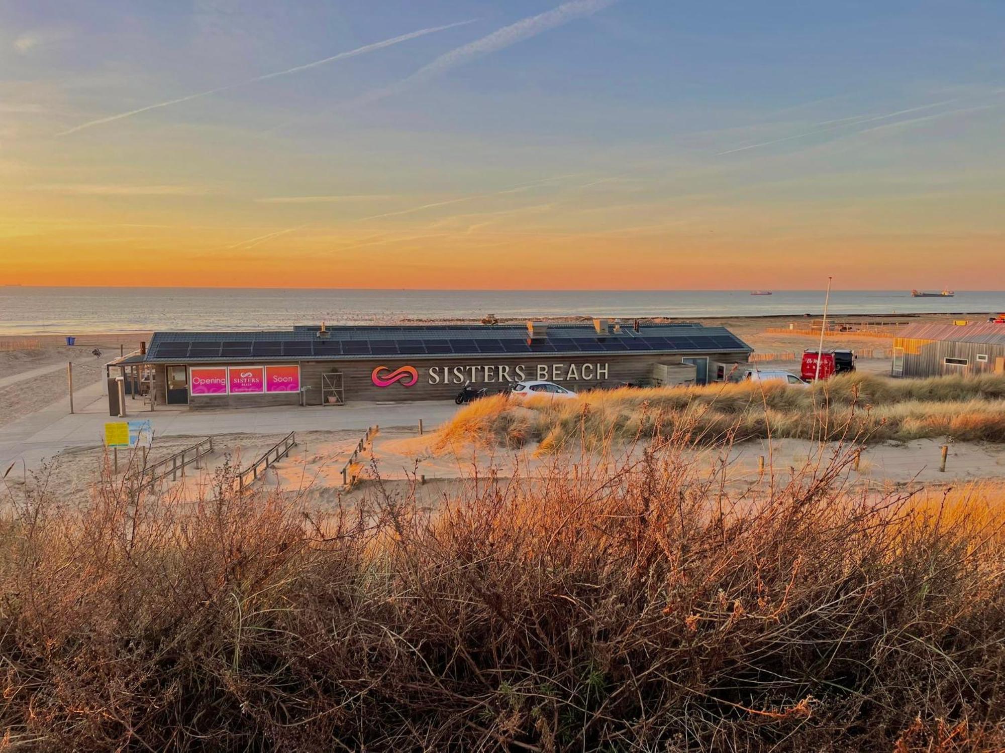 Sisters Beachbungalows Katwijk aan Zee Bagian luar foto
